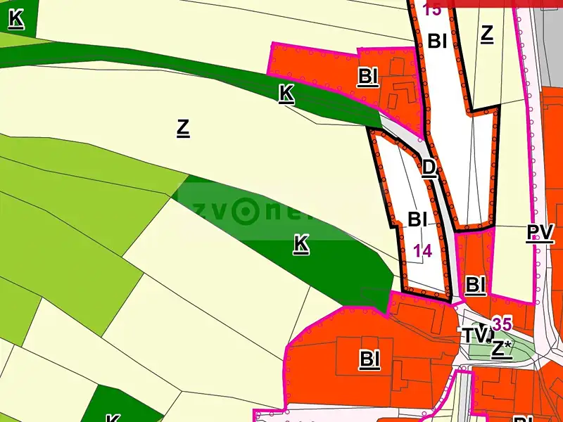 Prodej stavebního pozemku 18988 m², Ludkovice – náhled fotky 3