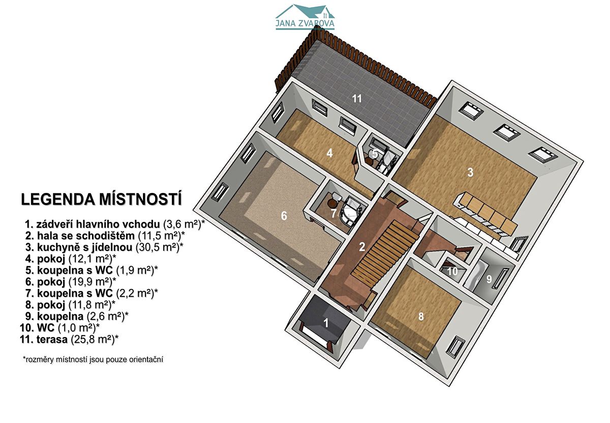 Prodej rodinného domu 297 m², pozemek 5038 m² – fotografie 4