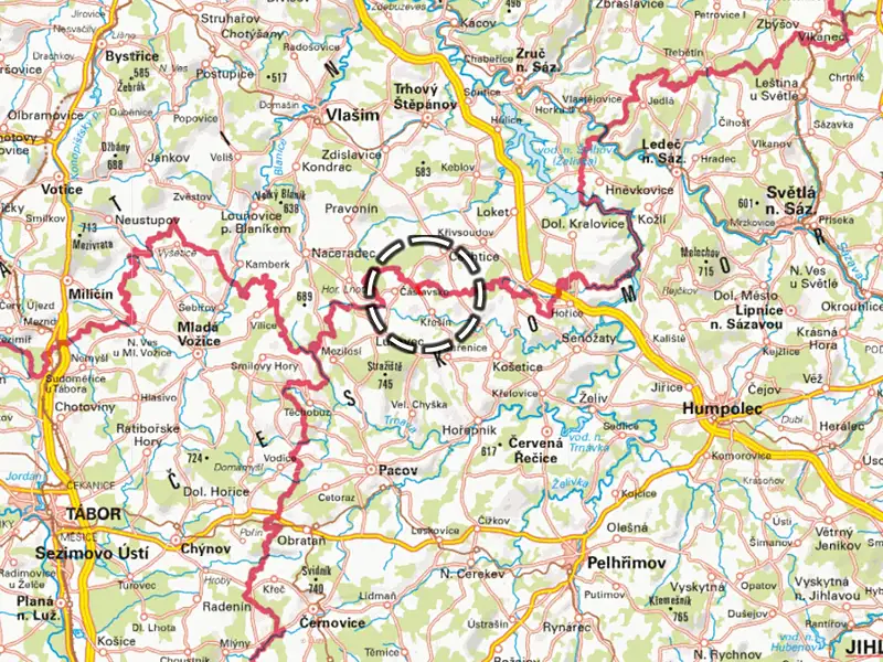 Prodej pole 5504 m², Křešín – náhled fotky 3