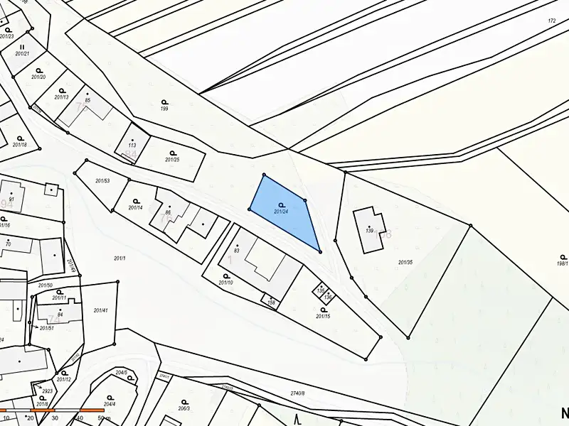 Prodej stavebního pozemku 400 m², Nevcehle – náhled fotky 2