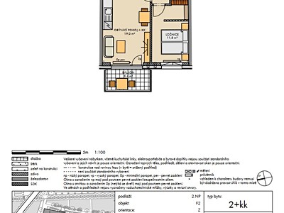 Квартира 2+kk на продаж, 47 м² (2 з 8)