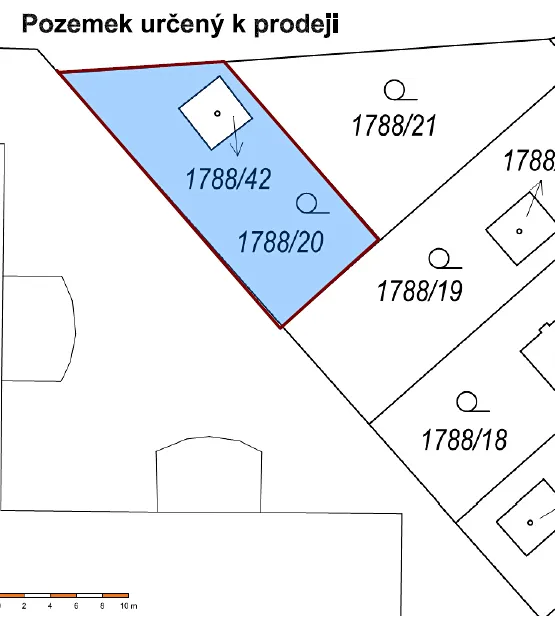 Prodej stavebního pozemku 221 m²