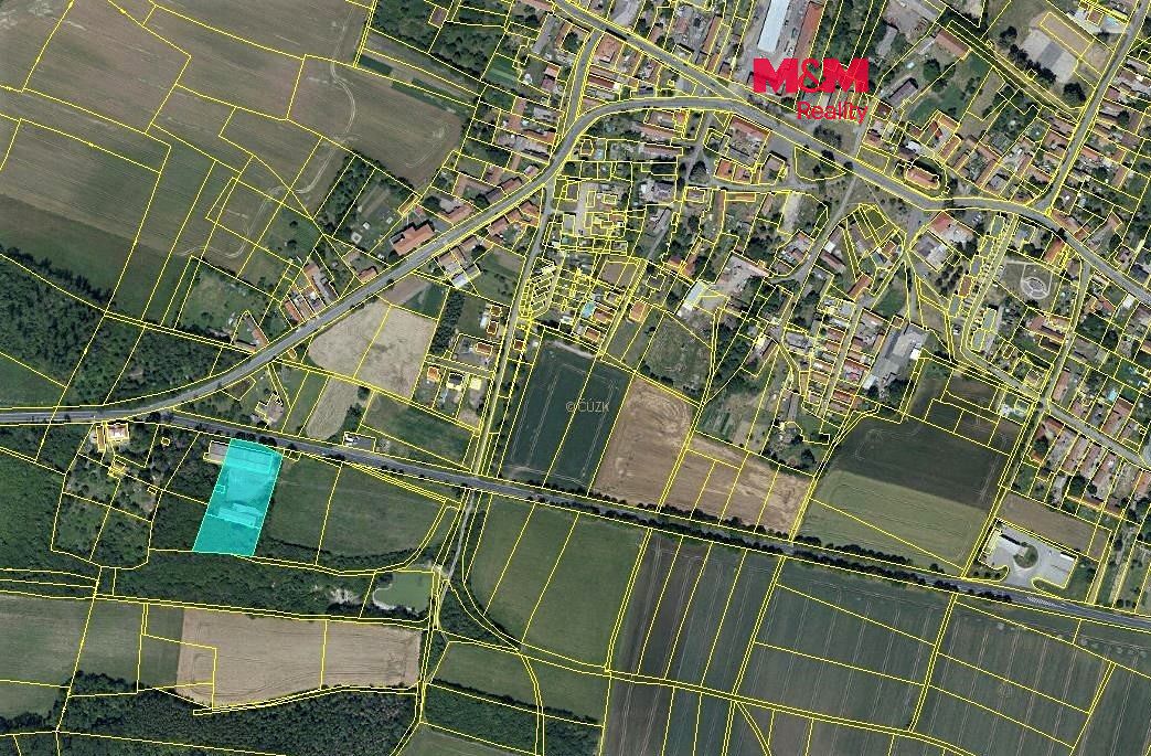 Prodej zahrady 2216 m², Mělnické Vtelno – fotka 1 z 3
