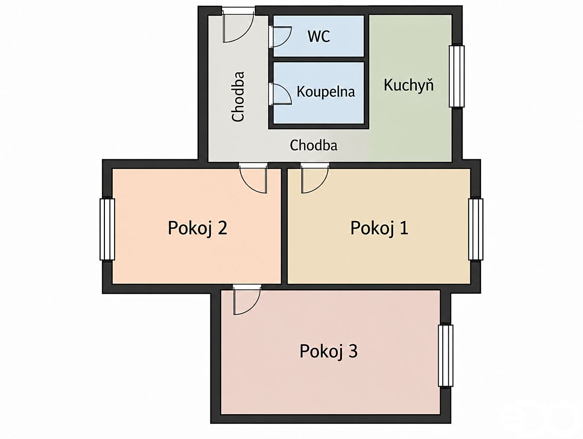 Prodej bytu 3+1 73 m² – fotografie 2
