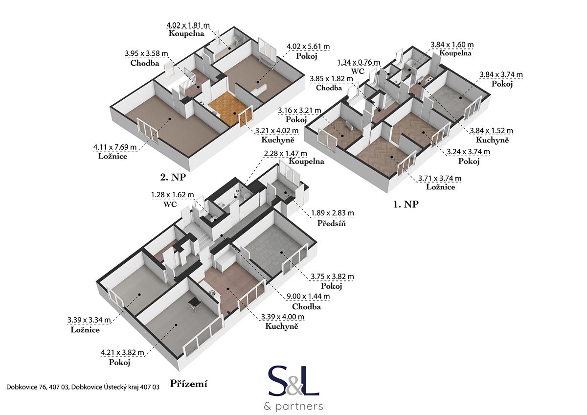 Prodej rodinného domu 233 m², pozemek 447 m² – fotografie 2