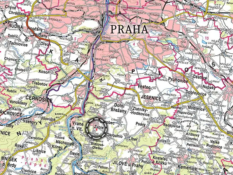 Prodej pole 5817 m², Zvole – náhled fotky 3