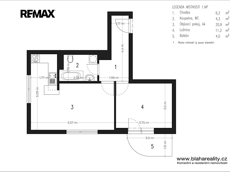 Prodej bytu 2+kk, 44 m² (18 z 33)