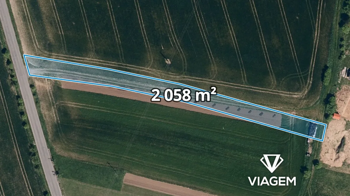 Prodej podílu 5/8 pole 1286 m²
