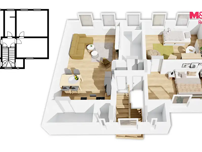 Prodej rodinného domu 170 m², pozemek 141 m², Úpice – náhled fotky 3