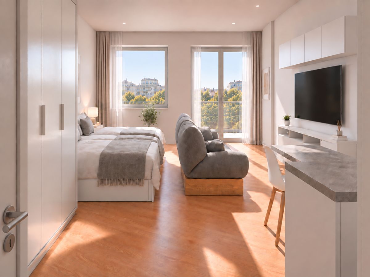 Pronájem bytu 1+kk 36 m² – fotografie 4