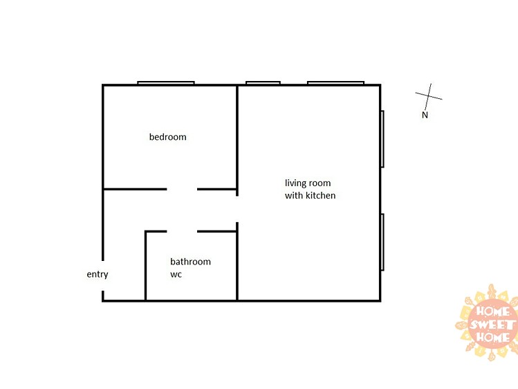 Квартира 2+kk в оренду, 76 м² (18 з 18)