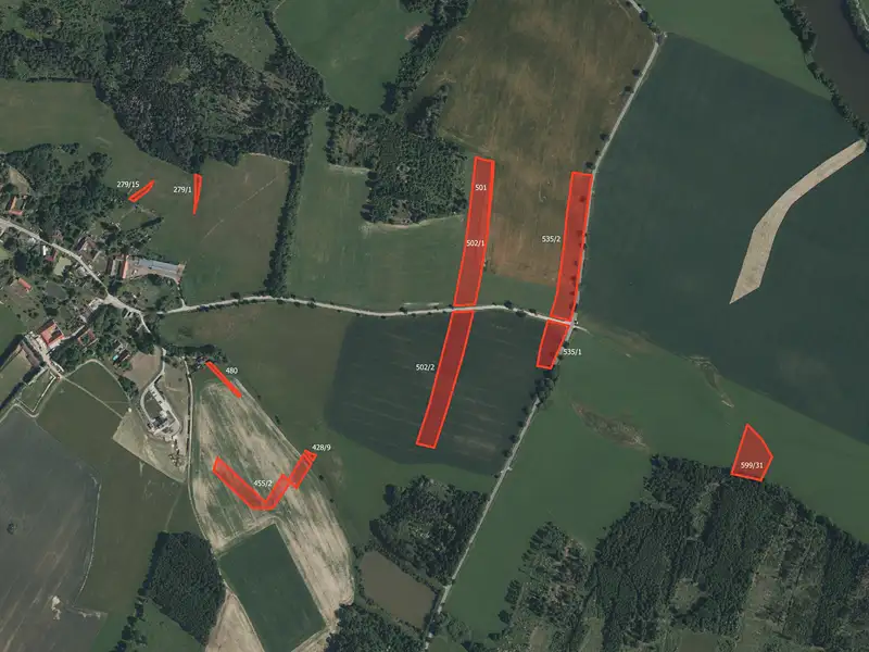 Prodej louky 53523 m², Volfířov – náhled fotky 2