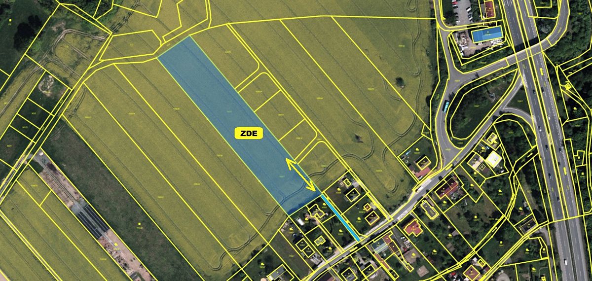 Prodej stavebního pozemku 9702 m²