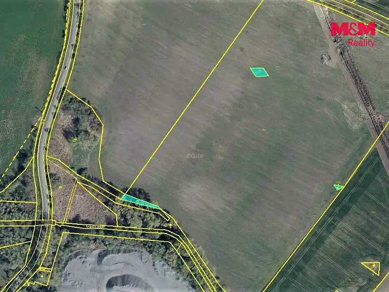 Prodej pozemku 2008 m², Měrunice – náhled fotky 3