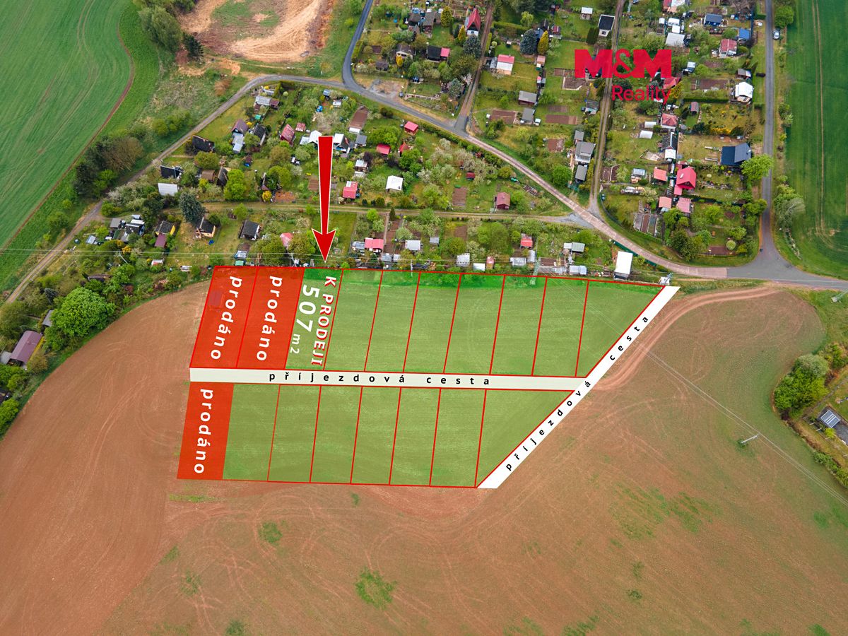 Prodej pole 507 m²