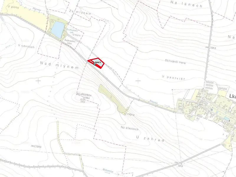 Prodej pole 8290 m², Podsedice – náhled fotky 3