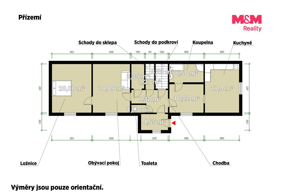 Prodej rodinného domu 160 m², pozemek 1340 m² – fotografie 5