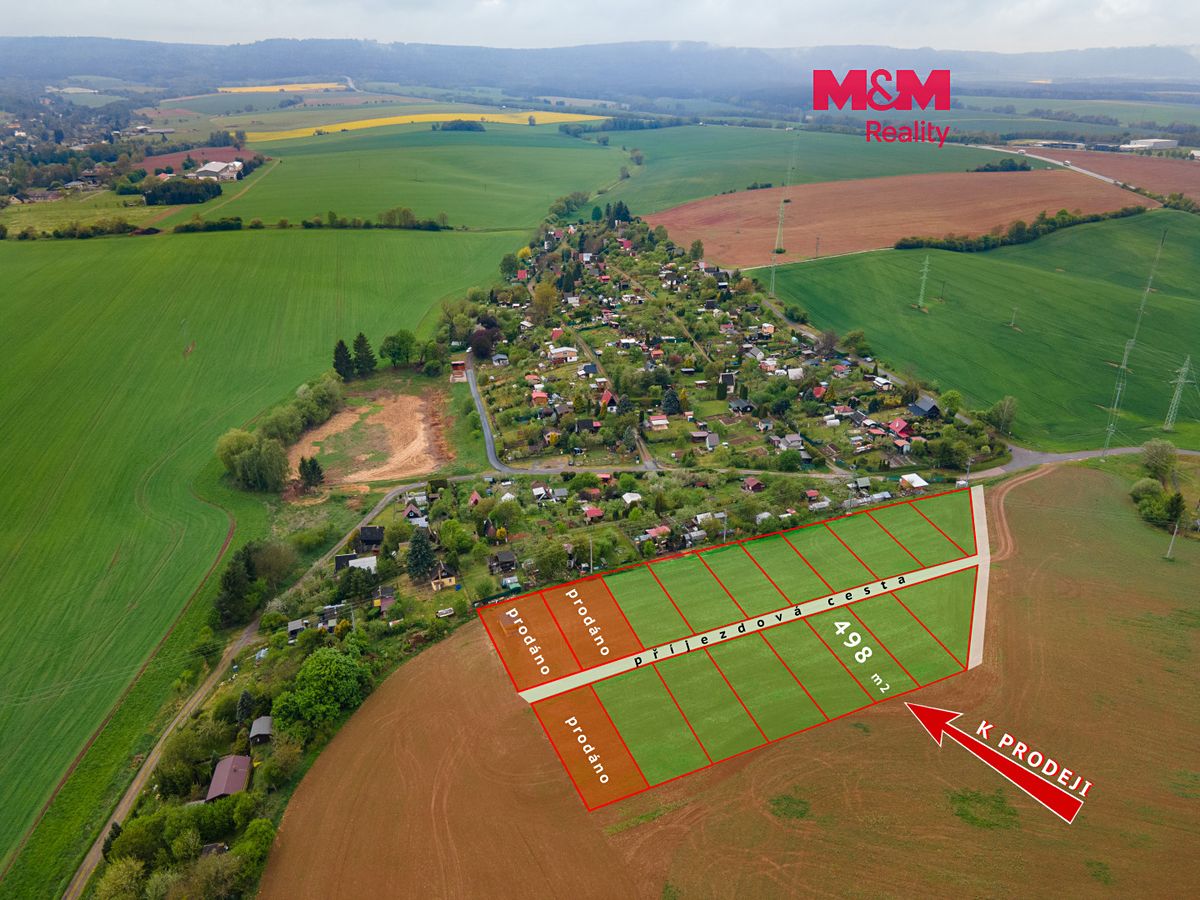 Prodej pole 498 m²