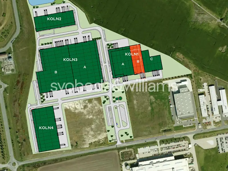 Pronájem skladového prostoru 3484 m², Ovčáry – náhled fotky 3