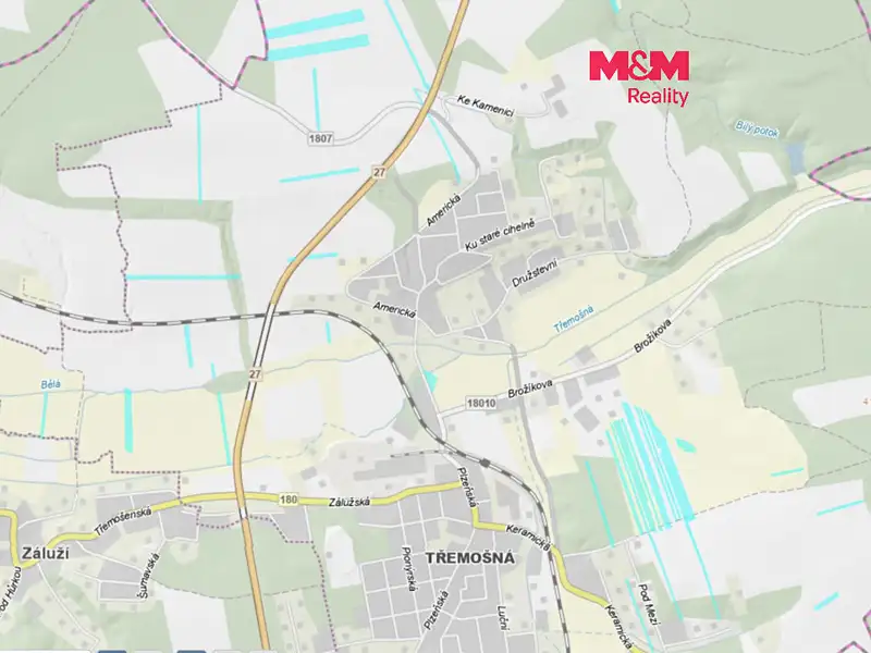Prodej pole 75595 m², Třemošná – náhled fotky 1
