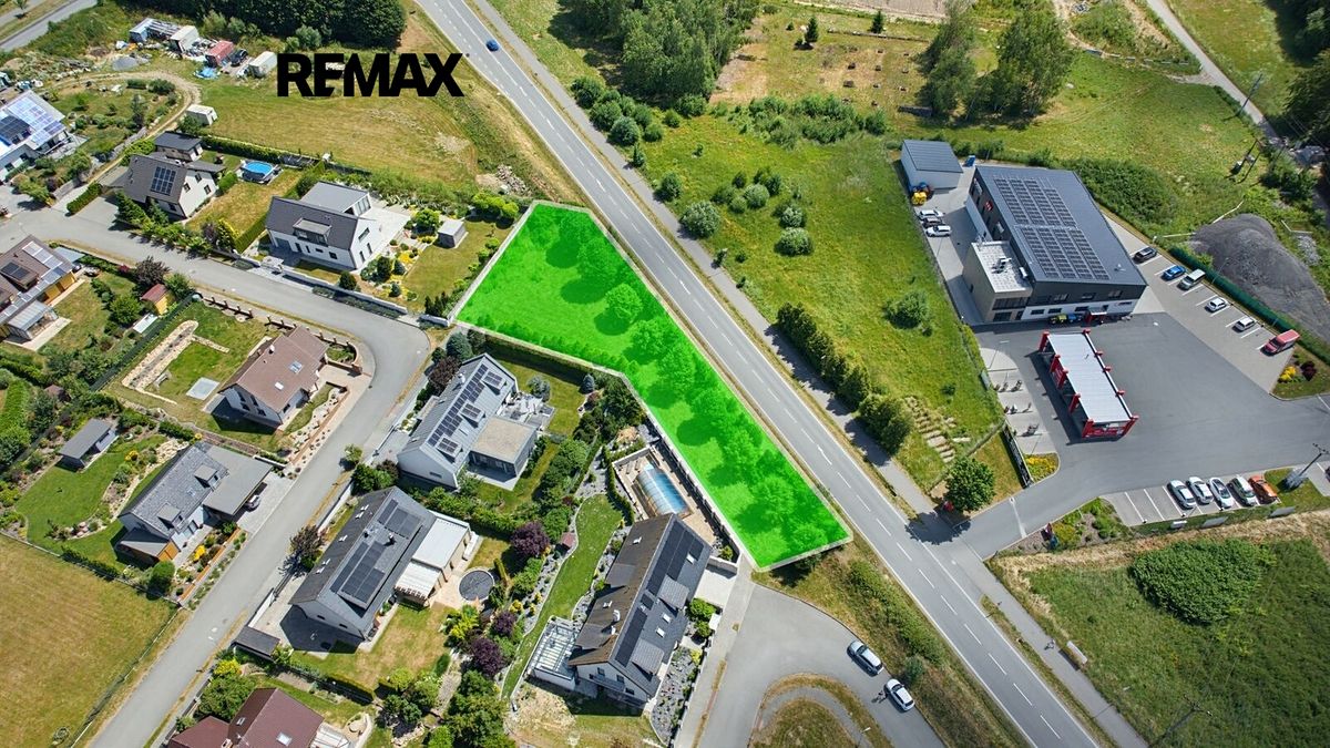 Prodej stavebního pozemku 1267 m²