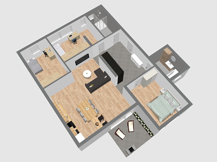 Pronájem bytu 4+kk, 124 m² (12 z 14)