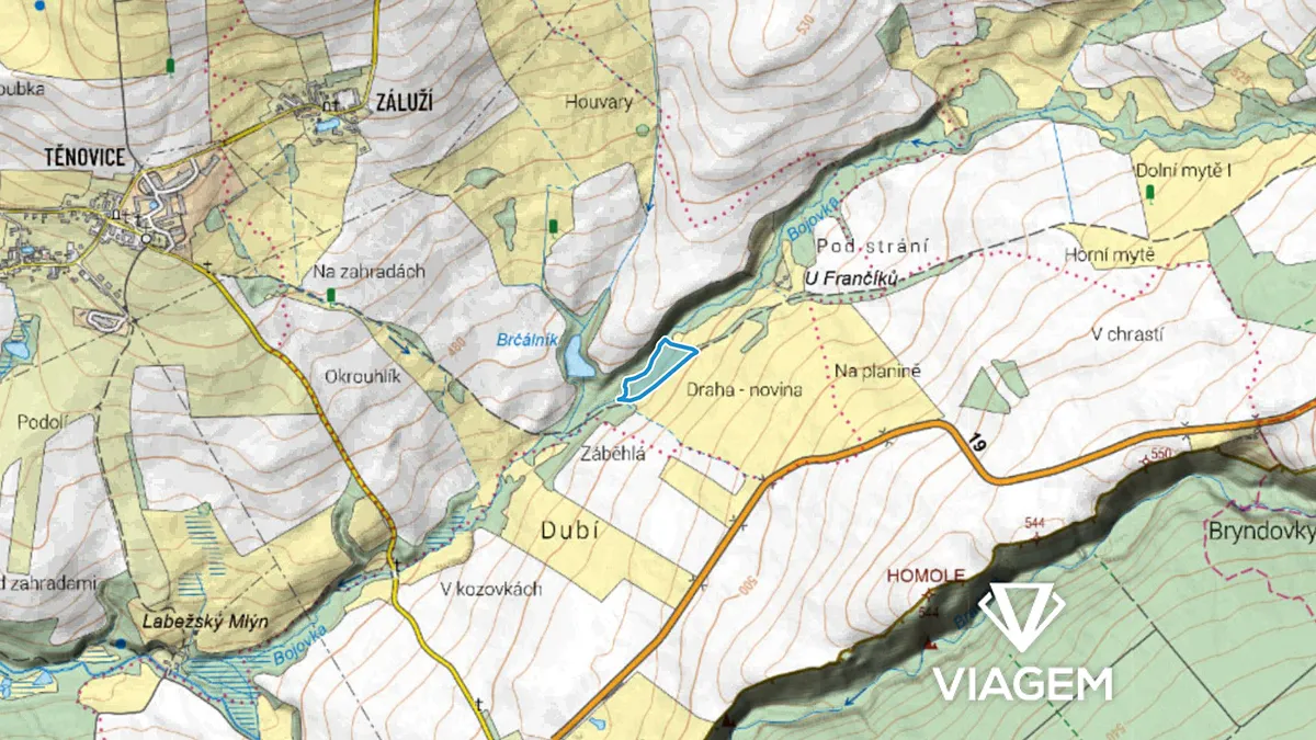 Prodej podílu 1/11 pole 1518 m²