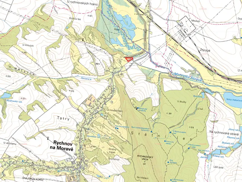 Prodej pole 8098 m², Rychnov na Moravě – náhled fotky 2