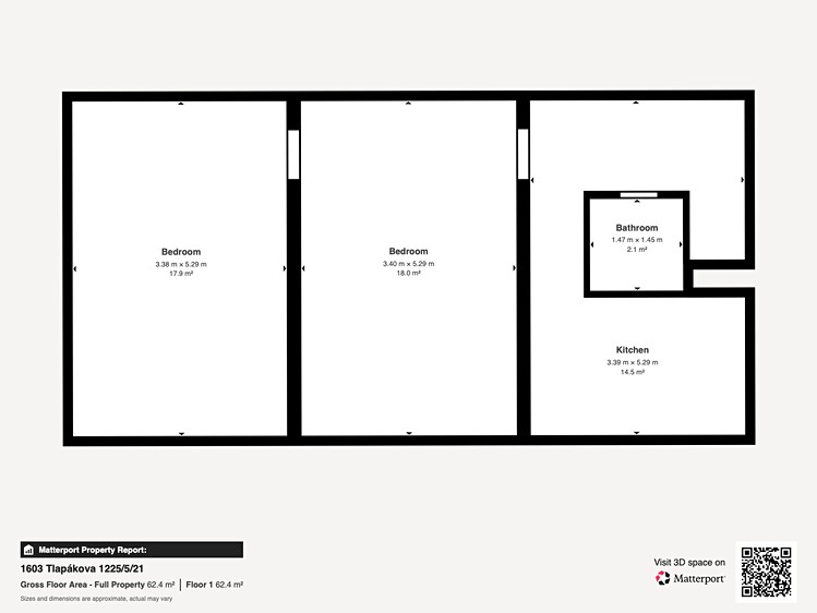 Квартира 2+1 на продаж, 55 м² (10 з 10)