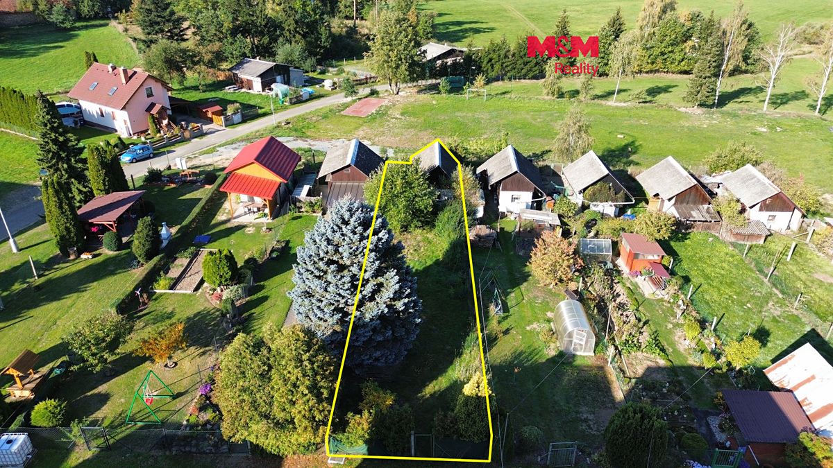 Prodej chaty 13 m², pozemek 328 m²