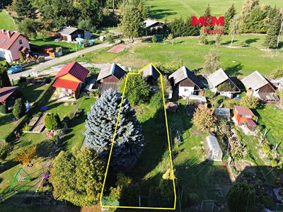 Prodej chaty 13 m², pozemek 328 m²