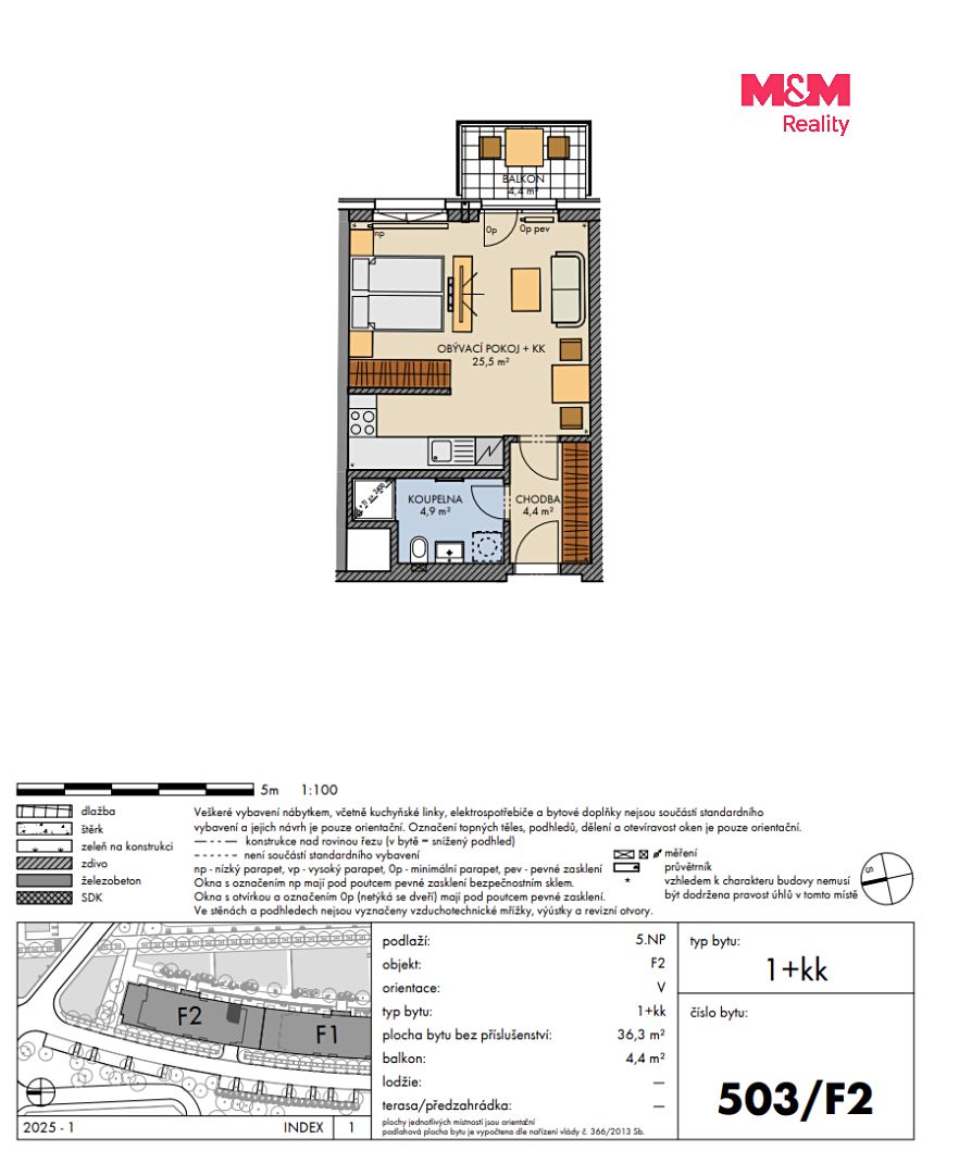 Prodej bytu 1+kk 36 m² – fotografie 2