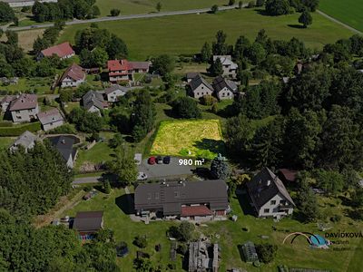 Prodej stavebního pozemku 980 m²