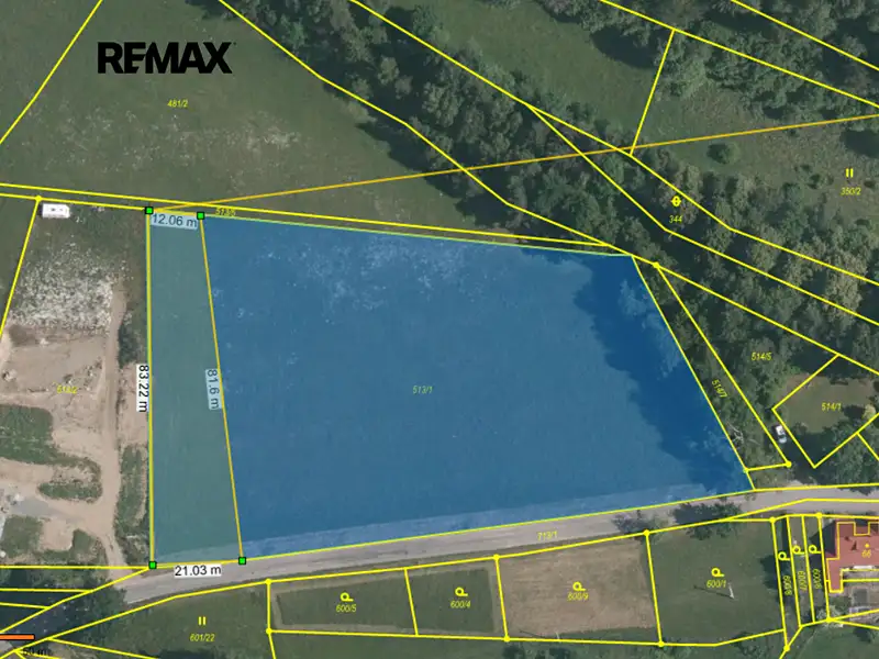 Prodej stavebního pozemku 1362 m², Stachy – náhled fotky 3