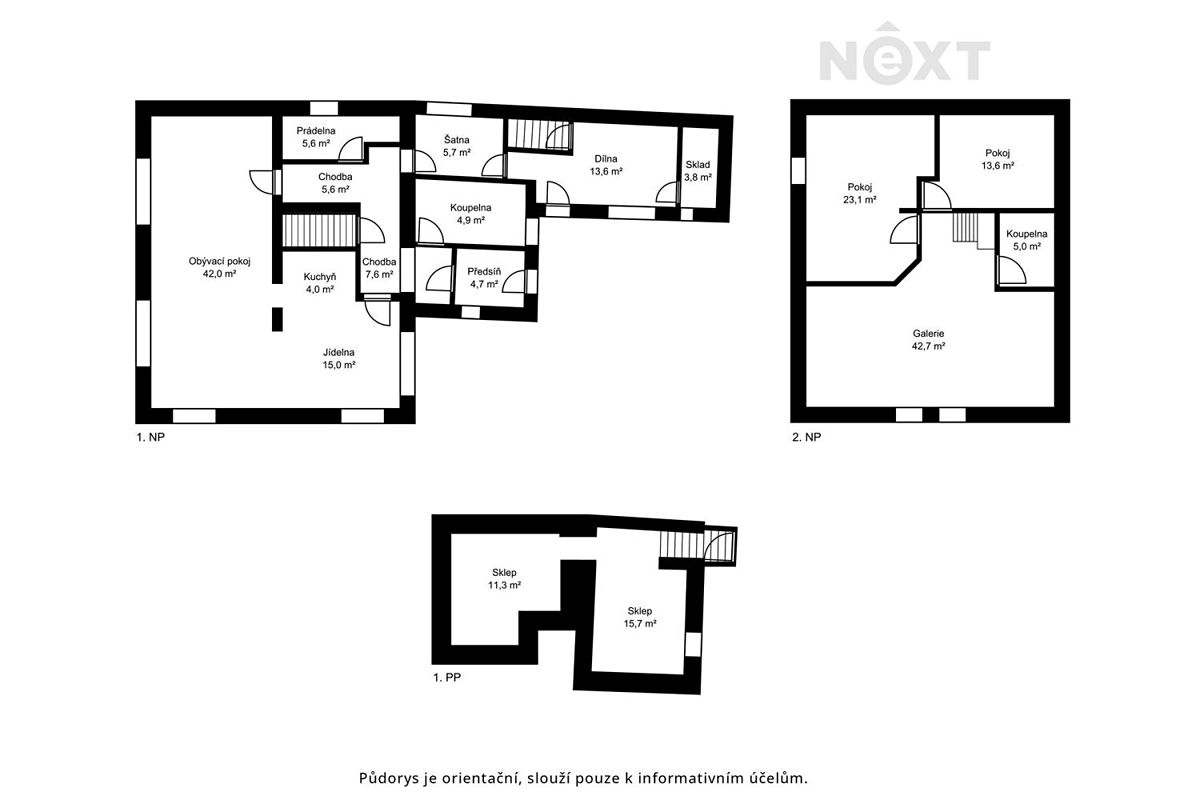 Prodej rodinného domu 307 m², pozemek 542 m² – fotografie 5
