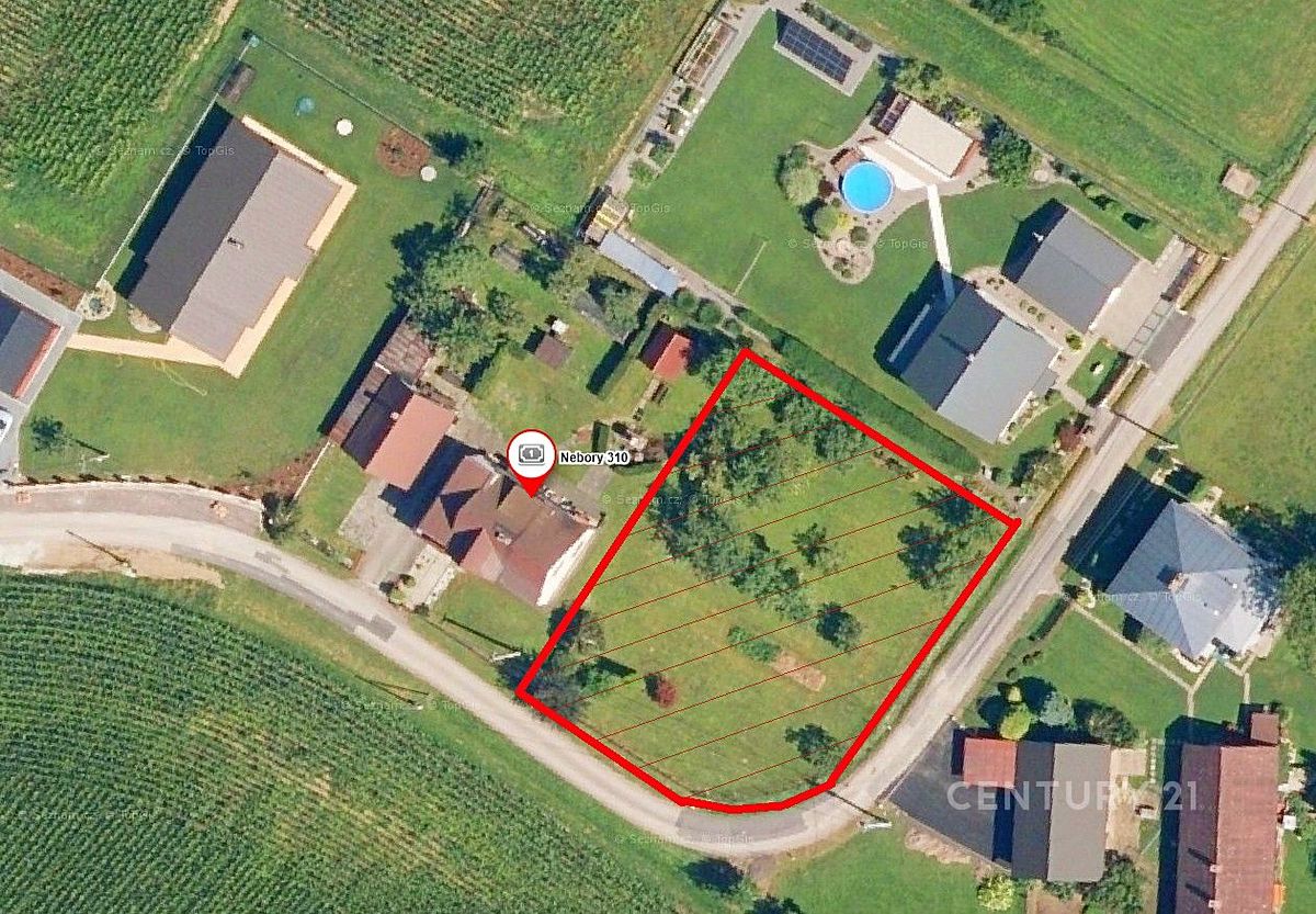 Prodej stavebního pozemku 1078 m²