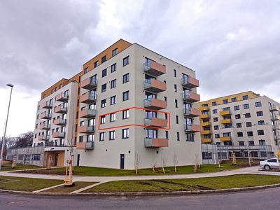 Pronájem bytu 3+kk 72 m²