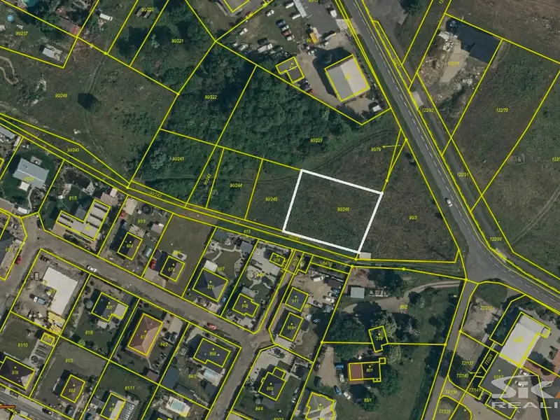 Prodej stavebního pozemku 1201 m², Dobroměřice – náhled fotky 2