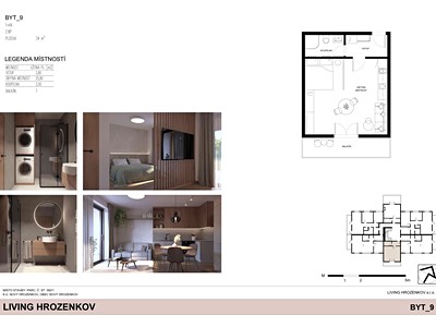Wohnung 1+kk zum Kauf, 34 m² (2 von 13)