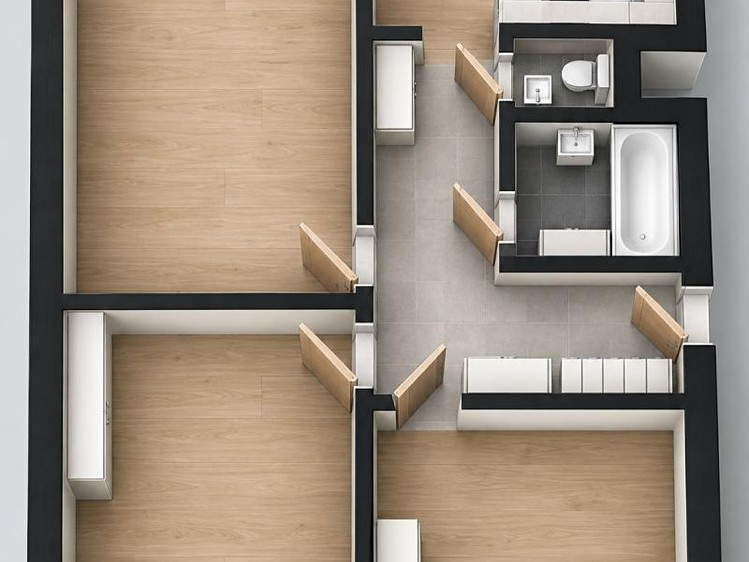 Квартира 3+1 на продаж, 74 м² (5 з 22)