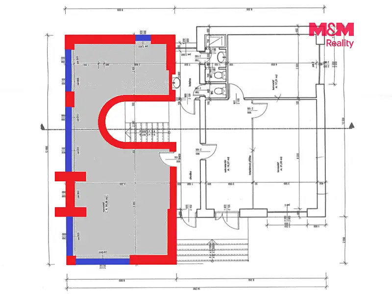 Pronájem kanceláře 54 m², Hlučín – náhled fotky 3