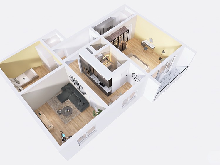 Квартира 3+1 на продаж, 75 м² (23 з 23)