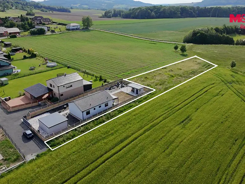 Prodej stavebního pozemku 1344 m², Kopřivnice – náhled fotky 2