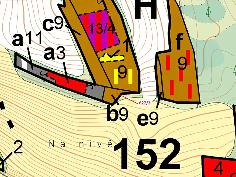 Dražba lesa 594 m², Rožná – náhled fotky 3