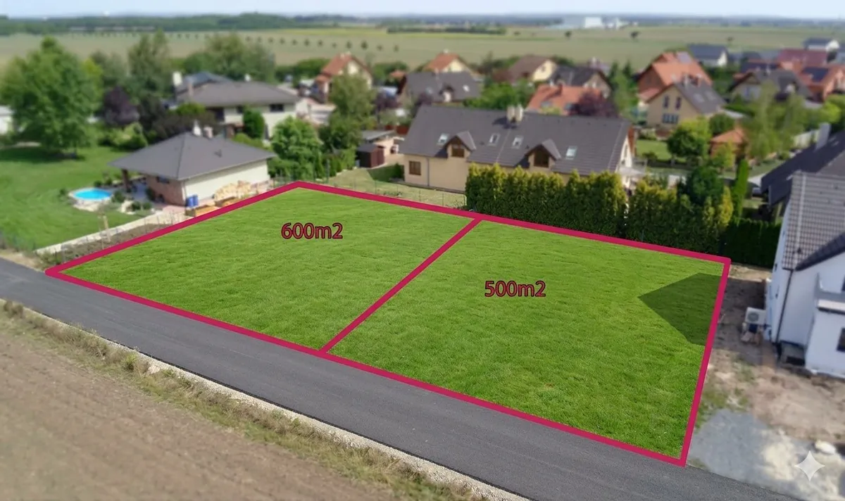 Prodej stavebního pozemku 1100 m²