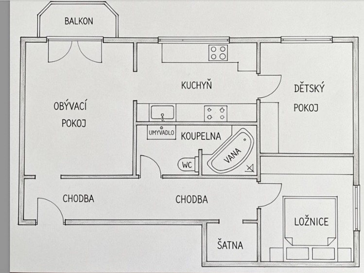 Квартира 3+1 на продаж, 74 м² (19 з 19)