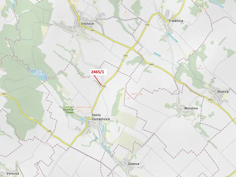 Dražba lesa 134 m², Horní Dunajovice – náhled fotky 1