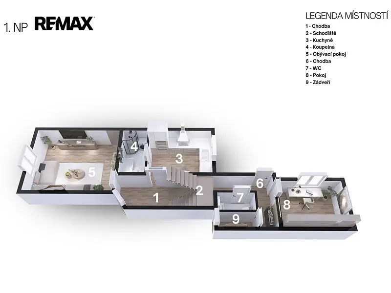 Prodej rodinného domu 159 m², pozemek 180 m², Chrudim – náhled fotky 3