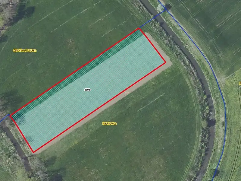 Prodej pole 8767 m², Záboří nad Labem – náhled fotky 1