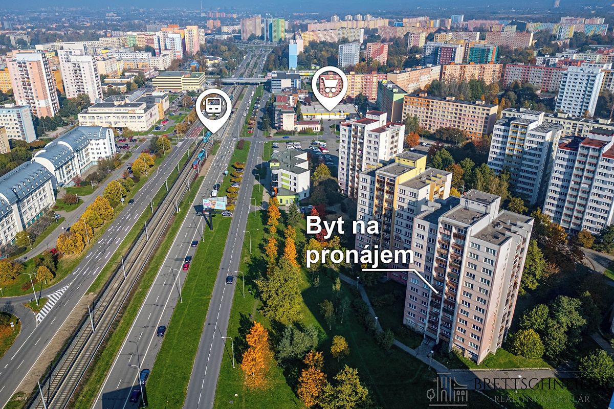 Pronájem bytu 1+1 40 m², Ostrava – fotka 1 z 3
